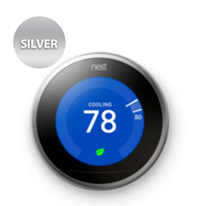 Silver Nest Thermostat | Canada HVAC